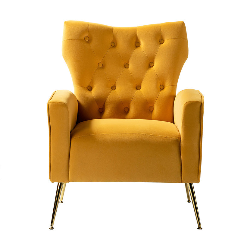 Amira Tufted Velvet Armchair