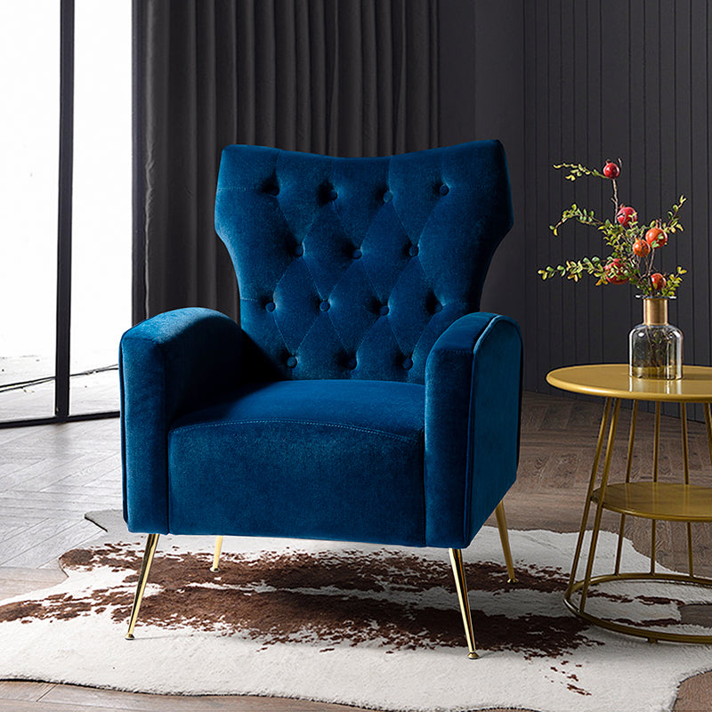 Amira Tufted Velvet Armchair