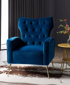 Amira Tufted Velvet Armchair