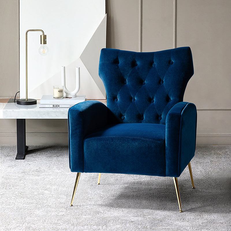 Amira Tufted Velvet Armchair