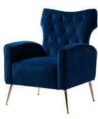 Amira Tufted Velvet Armchair