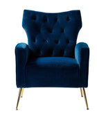 Amira Tufted Velvet Armchair