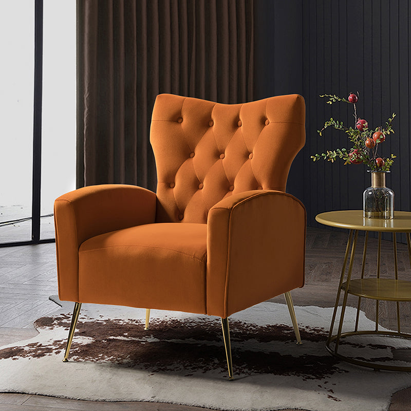 Amira Tufted Velvet Armchair