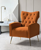 Amira Tufted Velvet Armchair