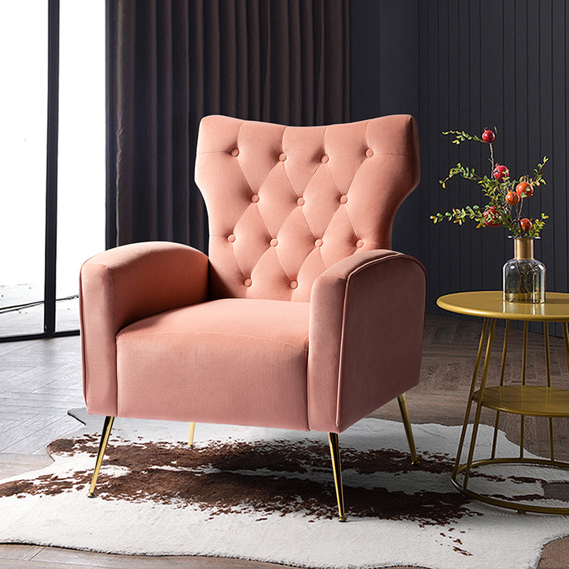 Amira Tufted Velvet Armchair