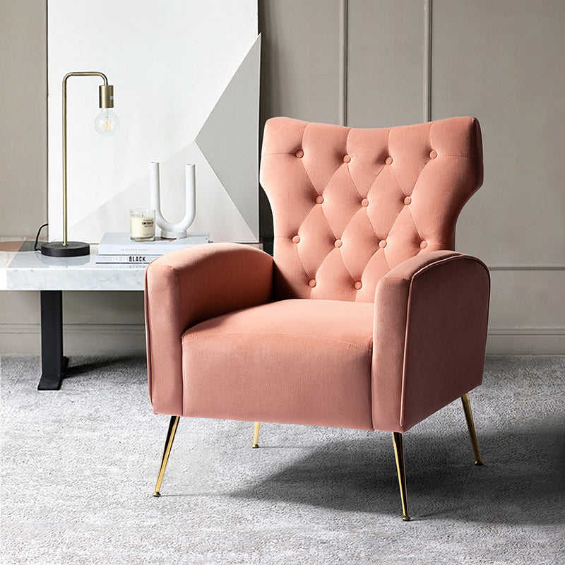 Amira Tufted Velvet Armchair