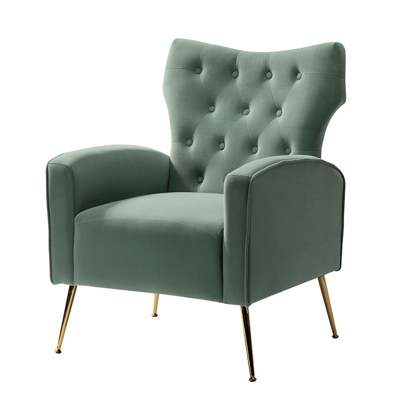 Amira Tufted Velvet Armchair