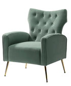 Amira Tufted Velvet Armchair