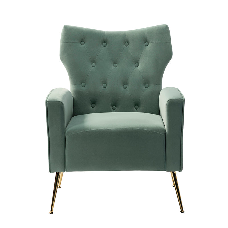 Amira Tufted Velvet Armchair