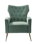 Amira Tufted Velvet Armchair