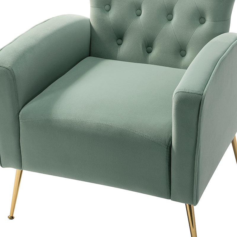 Amira Tufted Velvet Armchair