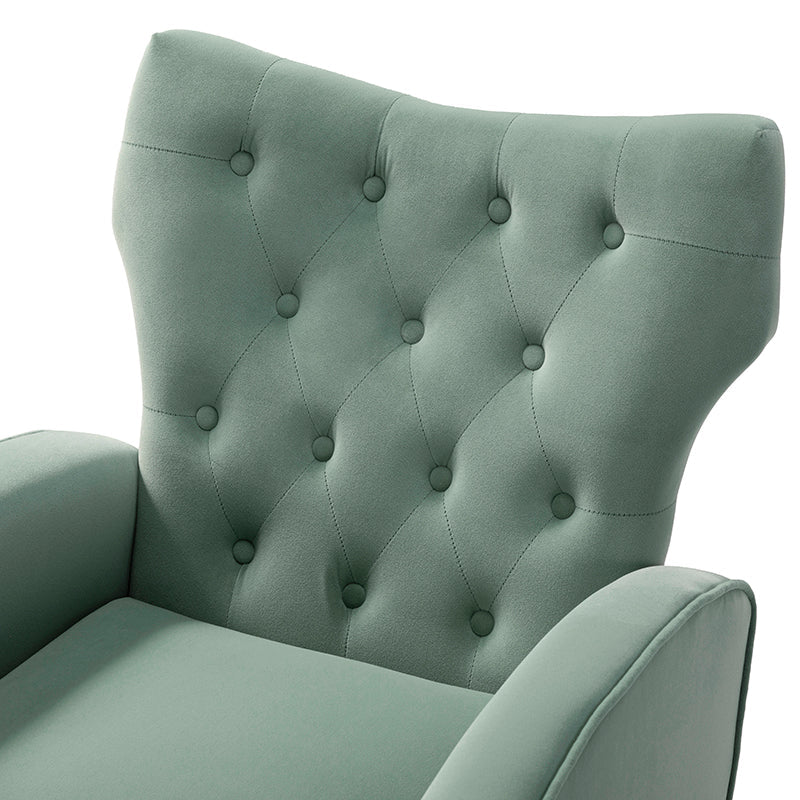 Amira Tufted Velvet Armchair