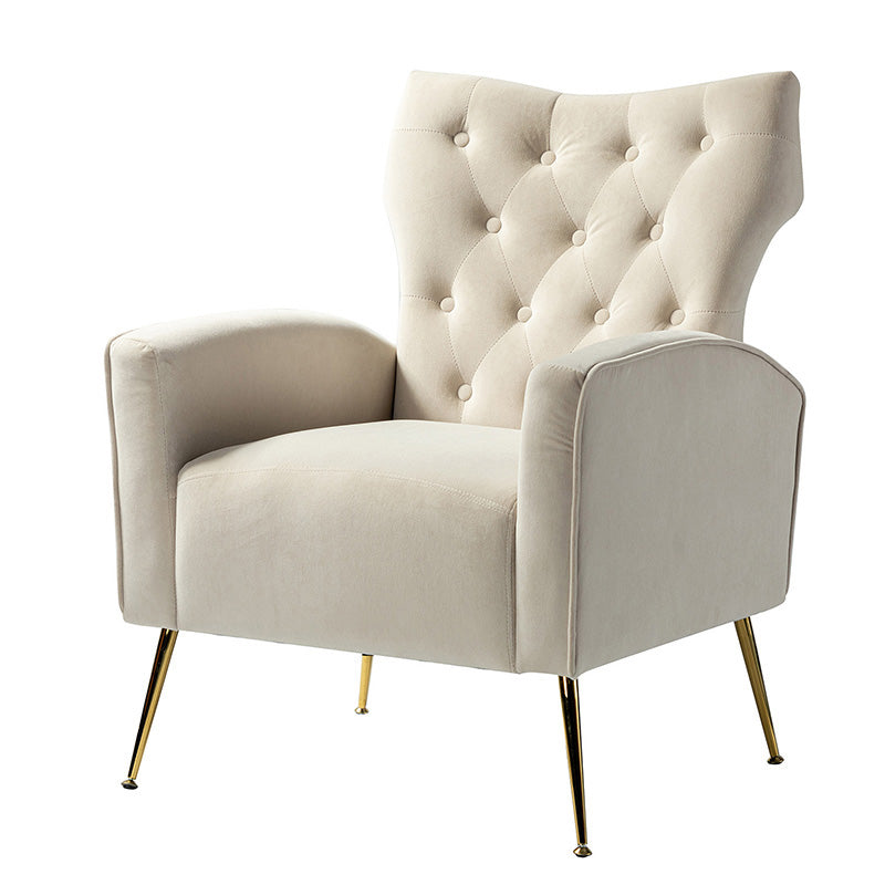 Amira Tufted Velvet Armchair