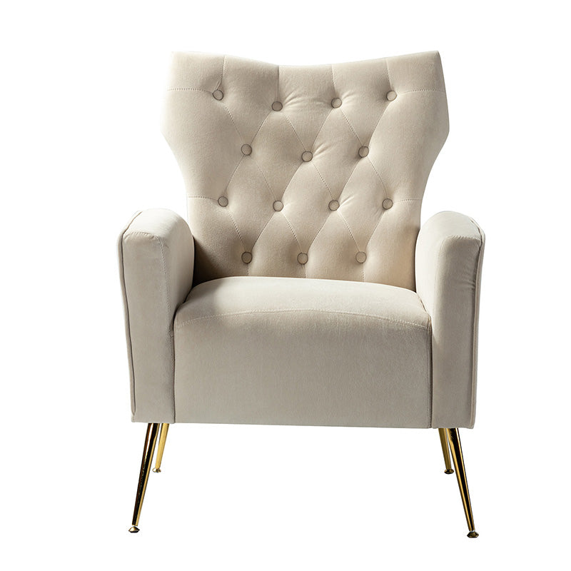 Amira Tufted Velvet Armchair