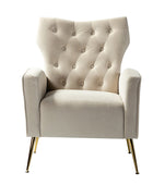 Amira Tufted Velvet Armchair