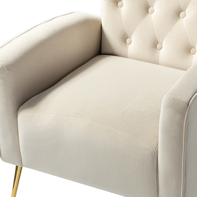 Amira Tufted Velvet Armchair