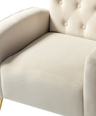 Amira Tufted Velvet Armchair