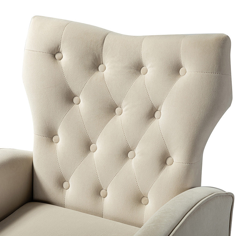 Amira Tufted Velvet Armchair