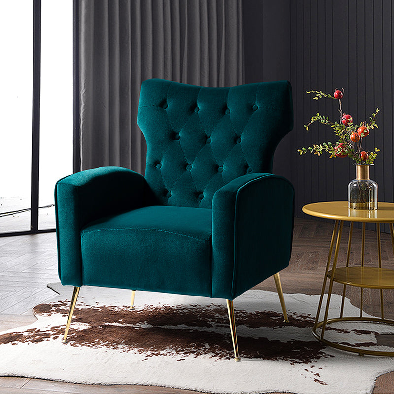 Amira Tufted Velvet Armchair