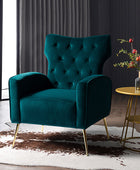 Amira Tufted Velvet Armchair