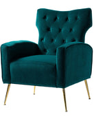 Amira Tufted Velvet Armchair