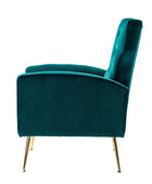 Amira Tufted Velvet Armchair