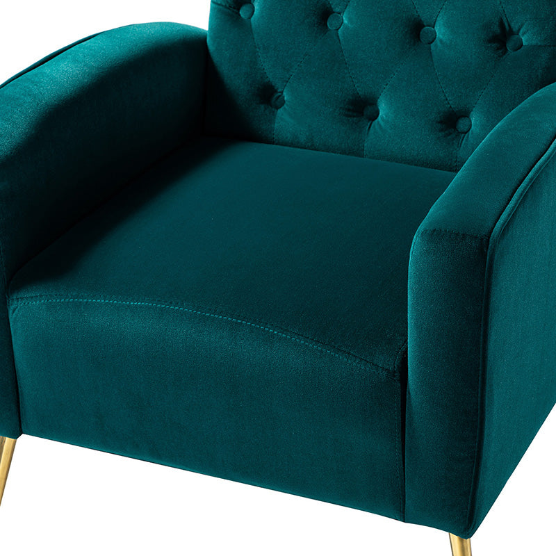 Amira Tufted Velvet Armchair