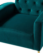 Amira Tufted Velvet Armchair