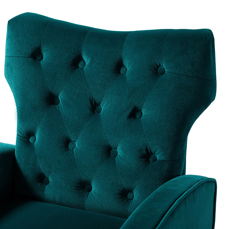 Amira Tufted Velvet Armchair