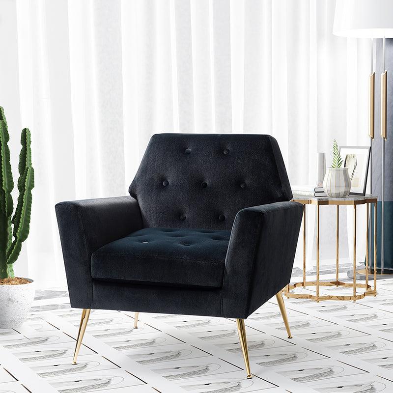 Maris Velvet Armchair - Hulala Home