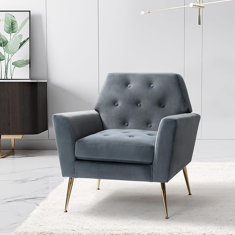 Maris Velvet Armchair - Hulala Home