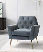 Maris Velvet Armchair - Hulala Home