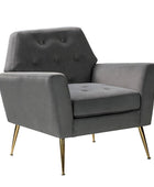 Maris Velvet Armchair - Hulala Home