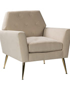 Maris Velvet Armchair - Hulala Home