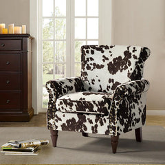 Artemisa Modern Floral Pattern Upholstered Armchair