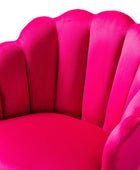 Ariel Scalloped Velvet Armchair