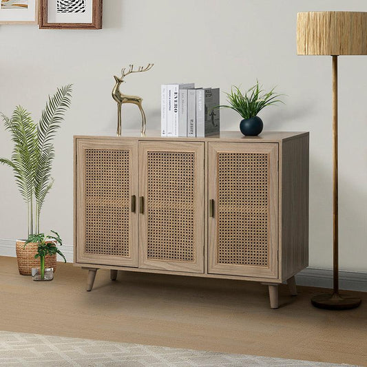 Dario 3-Door Accent Cabinet - Hulala Home