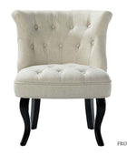 Jonnie Velvet Tufted Vanity Stool - Hulala Home