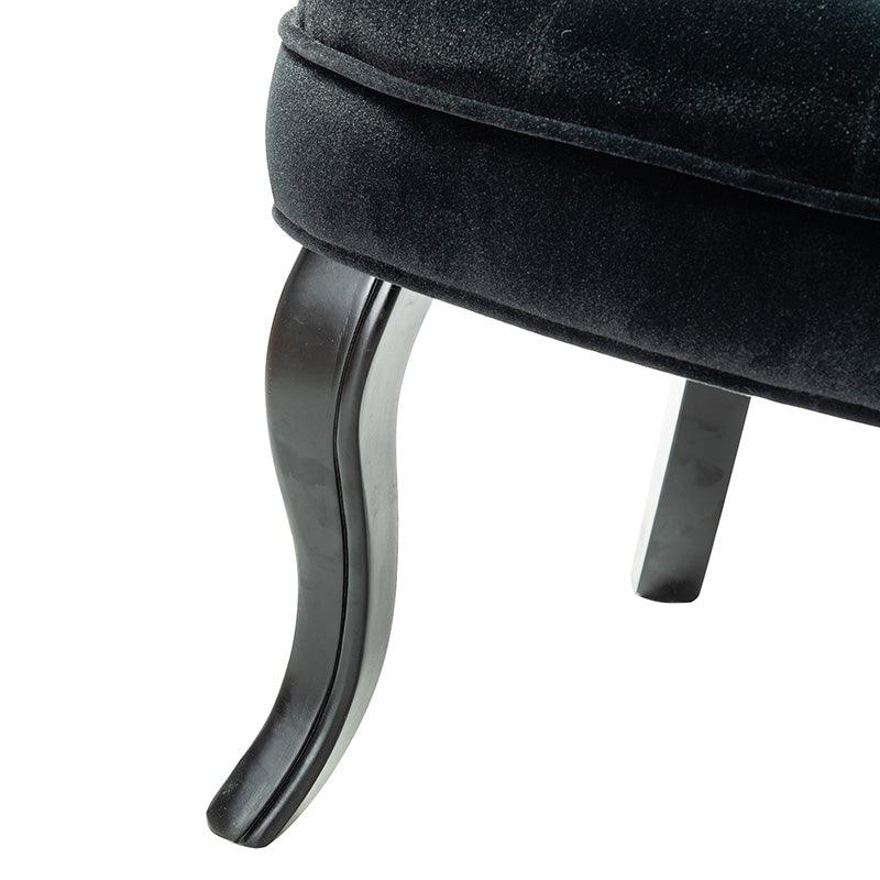 Jonnie Velvet Tufted Vanity Stool - Hulala Home