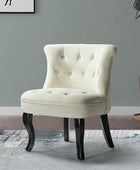 Jonnie Velvet Tufted Vanity Stool