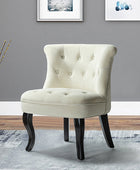 Jonnie Velvet Tufted Vanity Stool