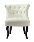 Jonnie Velvet Tufted Vanity Stool