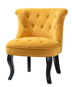 Jonnie Velvet Tufted Vanity Stool