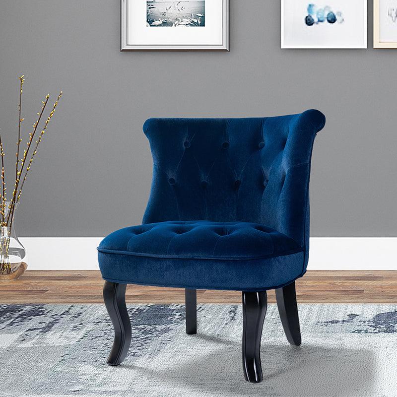 Navy blue vanity discount chair