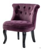 Jonnie Velvet Tufted Vanity Stool