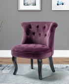 Jonnie Velvet Tufted Vanity Stool