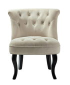 Jonnie Velvet Tufted Vanity Stool - Hulala Home