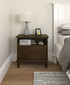 Gaspard 2 - Drawer Solid Wood Nightstand