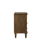 Gaspard 2 - Drawer Solid Wood Nightstand