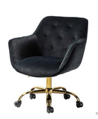 Jovida Velvet Tufted Office Chair - Hulala Home